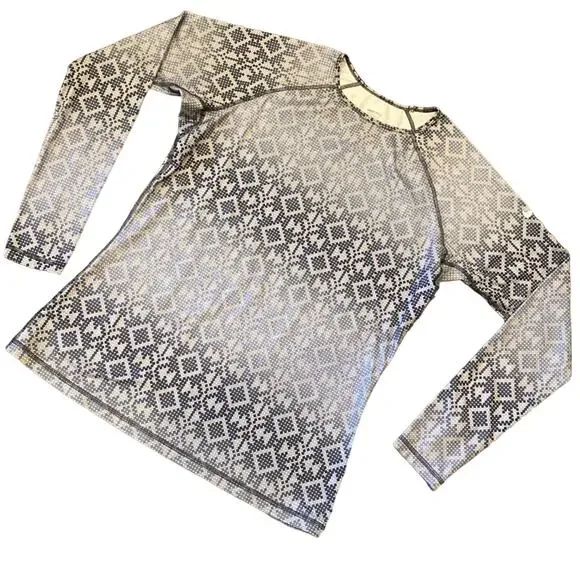 NWOT Nike Pro Hyperwarm Printed Crew Running Top Size XL - Picture 2 of 10